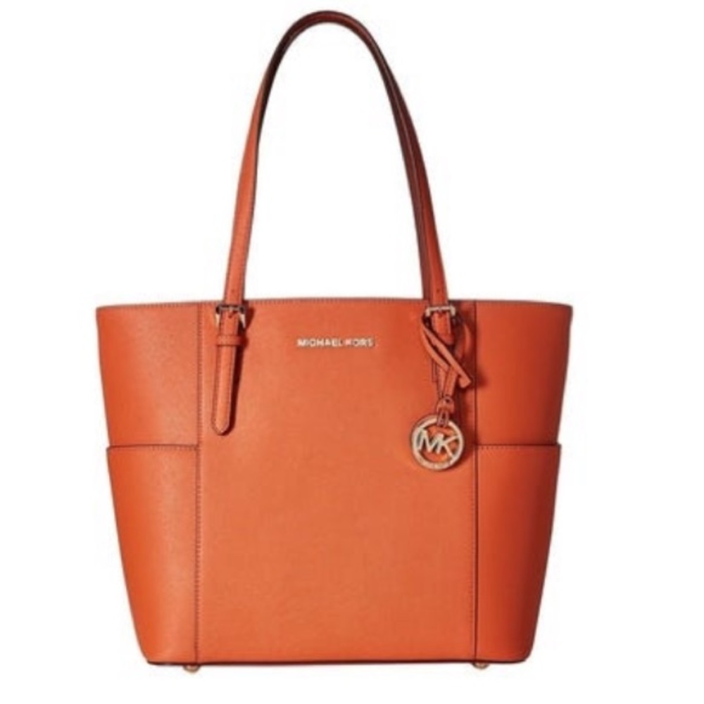 MICHAEL MICHAEL KORS JET SET TOTE BAG (USED)